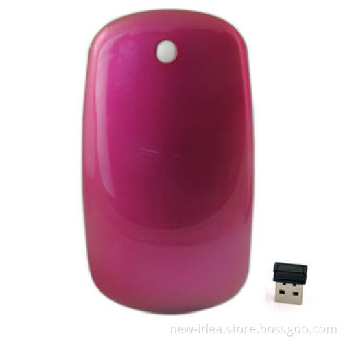 Wireless Mouse with 2.4GHz Frequency, Measures 95 x 70 x 40mm